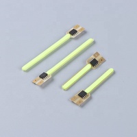 Meteor Shower Noël Lampe Ampoule Filament 3V Rouge Vert Bleu Rose 59mm pour Cheval Courir DC Alimentation