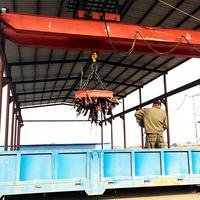 Offre Spéciale à Durée Limitée : Grue à Portique de 16 Tonnes pour la Manipulation de la Ferraille avec Système Magnétique pour la Levée de la Ferraille dans les Zones de Recyclage de l'Acier