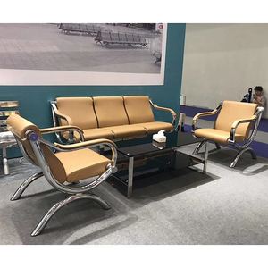 Bộ ghế <span class=keywords><strong>sofa</strong></span> sang trọng 5 chỗ ngồi với thiết kế ghế <span class=keywords><strong>sofa</strong></span> văn phòng bằng da cao cấp, ghế <span class=keywords><strong>sofa</strong></span> văn phòng bằng da PU - Product Image 1