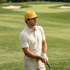 Wholesale Custom Logo <b>Flat</b> Bill Rope Baseball <b>Cap</b> Trucker Hat Lightweight Waterproof Sports Hat Golf Hat For <b>Men</b> Women - Product Image 6