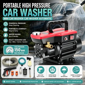 Home Use Waterproof <b>Mini</b> Portable Household 220V Handheld Automatic Car <b>Machine</b> High for Patio Furniture at Portable High Pressu - Product Image 1