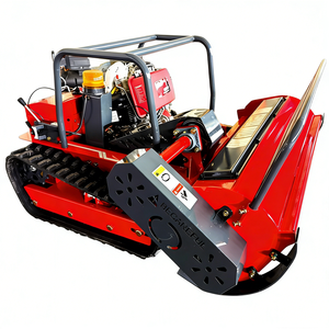 SPEDIZIONE GRATUITA CE EPA Robot Tagliaerba a Benzina con Telecomando, Larghezza di Taglio 500mm, Zero Turn, Cingolato, Mini Rasaerba - Product Image 2
