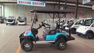 Productos Más Vendidos, Carro de Golf de Cuatro Ruedas con 2+2 Asientos, Motor de 650w, Batería de Plomo-Ácido de 100ah, Personalizable - Product Image 6