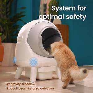 新しい完全密閉型セルフクリーニング猫トイレボックス猫サンドボックス自動猫トイレ - Product Image 3