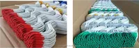 Fil de spirale en plastique Shine Tech de 2 m de long, simple couche, petite taille, pour accessoire de film de serre