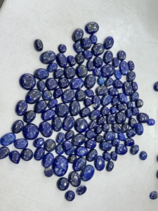 พลอยเจียระไนแบบหลวมทำจากอินเดีย Lapis Lazuli จากธรรมชาติ - Product Image 3