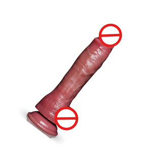 Grote siliconen dildo voor vrouwen - realistisch anaal masturbatie speeltje 100% waterdicht IPX7 milieuvriendelijk zacht flexibel met vibrerende functie - Product Image 3
