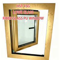 Proveedor y Fabricante de Ventanas de Poliuretano, Ventana Abatible de Fibra de Vidrio Compuesta, Larga Vida Útil, Estabilizada contra Rayos UV, Ventana GFRPU