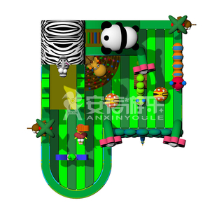 <span class=keywords><strong>Parque</strong></span> de juegos inflable para niños pequeños, <span class=keywords><strong>parque</strong></span> de <span class=keywords><strong>animales</strong></span> inflable de PVC, grande, a la venta - Product Image 5