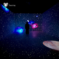 Système de projection holographique immersive 3D à 360° pour murs, système de cartographie interactive, salle de projection pour équipement publicitaire