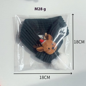 Factory Pet Winter Classic Christmas <strong>Hats</strong> Knitted Neck Warmers Reindeer Santa Claus <strong>Animal</strong> Shaped Decorative Items <strong>for</strong> Dogs - Product Image 5