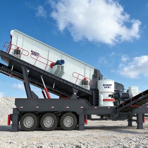 Baichy 50-300 TPH Reifenmontierte Steinbrechanlage für Bergbau und Steinbruch, Granit-Basalt-Gestein Mobile CH Kegelbrecher-Anlage - Product Image 5