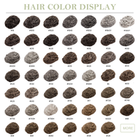 Postiche pré-stylé pour hommes système de remplacement de cheveux postiche en dentelle transparente peau fine hommes pièce de cheveux unité perruques pour hommes