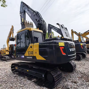 Excavateur sur chenilles d'occasion EC140DLC à bas prix de Chine Moteur d'origine de 14 tonnes offrant Volvo EC140DL de faibles heures de travail - Product Image 3