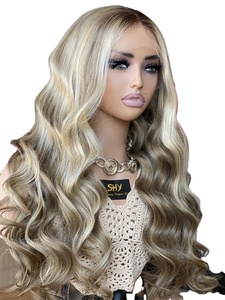 เส้นผม100% แบบมีลูกไม้ด้านหน้าเป็นลอนผมคนบราซิลเลียนเลียนเลียนเลียน - Product Image 4