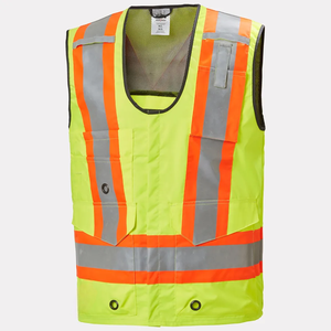 男士反光荧光涤纶背心（大码） - Product Image 6