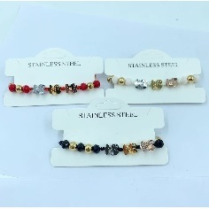เครื่องประดับแฟชั่นแนวลำลองอินเทรนด์ของผู้หญิงกำไลข้อมือที่มีลวดลายเป็นส่วนตัว - Product Image 1