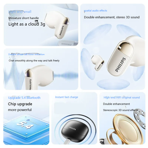 Tai nghe <span class=keywords><strong>bluetooth</strong></span> không dây sạc nhanh 5.4 <span class=keywords><strong>Bluetooth</strong></span> lâu dài hiệu ứng âm thanh 3D lập thể, sạc nhanh tức thì - Product Image 3