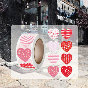 สติกเกอร์กันน้ำแบบมันเงา พิมพ์ลาย UV คุณภาพสูง สำหรับตกแต่ง งานฝีมือ ป้ายส่งของ กล่องของขวัญฟรี เครื่องสำอาง - Product Image 3