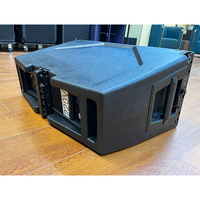 Haut-parleurs professionnels HDL20AA à double 10 pouces, système de sonorisation actif en boîte plastique, vente chaude