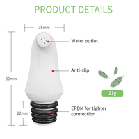 Portable Voyage Bidet Peri Bouteille Musulman Shattaf Personnalisé Couleur ABS Compatible Avec Chaque Bouteille Mini Poche Portable Bidet