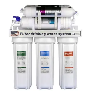 Neues Design 5 Stufen mit Meter-Osmose-Filtration system Ro Haushalts-UF-Wasser auf bereiter