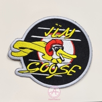 Patch brodé personnalisé avec bordure découpée au laser Merrow, à coller sur les vêtements, accessoire pour chapeau
