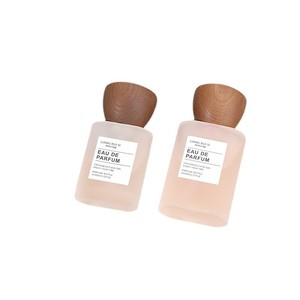 Walnut Wood 30ml 50ML Luxury Frosted Glass <b>Spray</b> <b>Bottle</b> Perfume Refillable <b>Bottle</b> <b>Empty</b> Cosmetic Container - Product Image 5