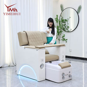 Sillón de Pedicura y Manicura de Primera Calidad para Exportación, Diseño Eléctrico con Masaje, con USB y Luces de Colores - Product Image 5