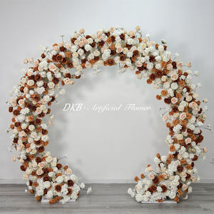 Arco de flores de seda en oferta, personalizable en color y tamaño, para el Día de la Madre - Product Image 3