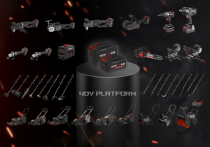 Nouveau Kit d'Outils Électriques Professionnels 40V Sans Fil / Sans Balais, Perceuses Industrielles Robustes - Product Image 4