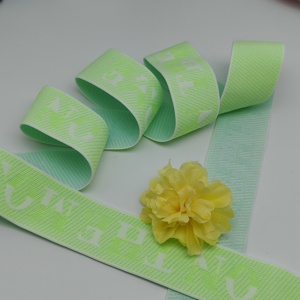 Bande élastique jacquard brodée sur mesure, sangle élastique personnalisée en nylon jacquard recyclé avec design gratuit - Product Image 5