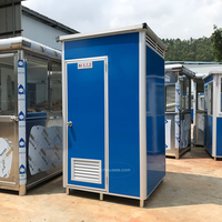 Toilettes mobiles portables à faible coût pour chantiers de construction de petite taille, événements locaux, parcs communautaires et zones rurales