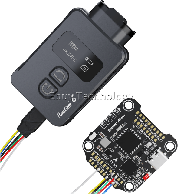 RunCam 6 4K 30FPS IMX377 12MP FPV Action Sport Camera Bigger FOV HD FPV Racing Drone Long Range System HD Wide Angle