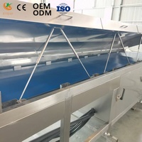 XIYUAN Automatische Chocolade Bedekte Fruit Snack Coater Industriële Koeltunnel Productielijn 380V