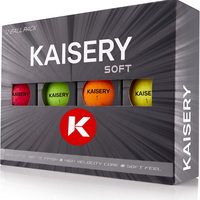 Balles de golf professionnelles à 3 couches en uréthane, taille tournoi, fabricant OEM, directement de l'usine, logo personnalisé, haute rotation, toucher doux