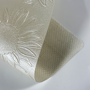 Lustre en similicuir à motif de tournesol pour meubles, cuir synthétique à support de poisson pour rembourrage - Product Image 2