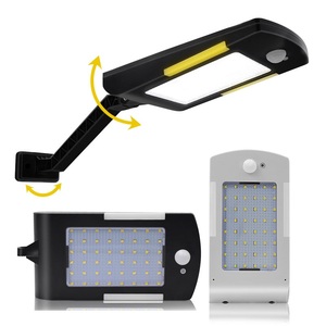 54 LED Lampe Solaire Sans Fil Avec Trois Modes Lumineuse Solaire Etanche D'extérieur Éclairage De Sécurité Pour La Maison Mur Rue Cour Jardin - Product Image 1