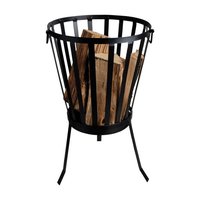 Zhongpin Fourniture directe robuste Foyers pliants portables Brûleur à bûches Foyer carré extérieur moderne pour patio pour les fêtes