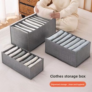 Solusi penyimpanan kain elegan: lemari pakaian Jeans & pengatur pakaian Bin - Product Image 4