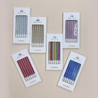 Feux d'artifice magiques colorés, bougies scintillantes pour anniversaire, sans fumée, pour fêtes, décorations de Pâques et du Nouvel An, pour bars et célébrations