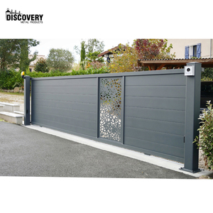 Nouvelles conceptions de portails principaux de maison, portails coulissants pour allée de villa, clôture en aluminium, <span class=keywords><strong>portail</strong></span> <span class=keywords><strong>coulissant</strong></span> pour allée - Product Image 5