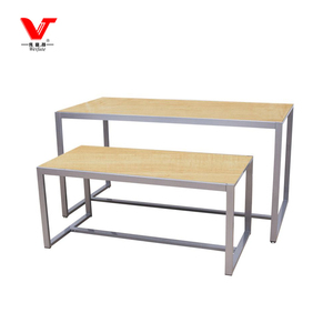 Nouvelle conception de mode en argent en acier inoxydable nid tables pour jeans - Product Image 5