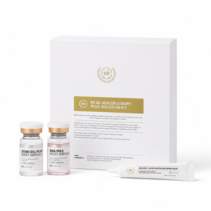 ชุดผลิตภัณฑ์บำรุงผิวหน้าและลำคอ Rebl Healer Luxury Plus Solution Kit ประกอบด้วยแอมพูล 5 มล. และครีม 15 มล. - Product Image 1
