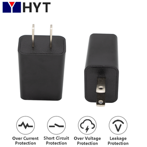 หัวอี้เท็น1A อะแดปเตอร์แปลงไฟฟ้าได้รับการรับรอง2A 5W 10W 5V แบบพกพาที่ชาร์จ us/eu/jp ติดผนังสำหรับ iPhone Samsung PC - Product Image 2
