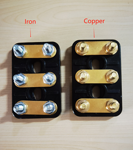 Morsettiere per Motori TB6202 50*32 con Perno in Ferro M4 e Lamina in Ottone ad Alta Conducibilità per Scheda di Cablaggio Motore <span class=keywords><strong>Trifase</strong></span> - Product Image 2