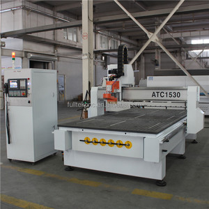 Wood <strong>CNC</strong> Router Cutting Machine SS2 Single Spindle Atc Home Use Advertising Company - Product Image 2