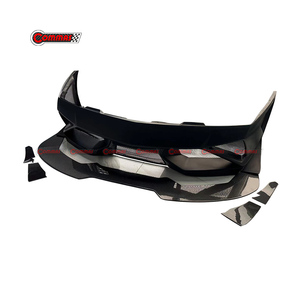 Kit carrosserie pour Lamborghini Gallardo LP550 LP560, style ST, pare-chocs avant semi-carbone, capot moteur, pièces automobiles - Product Image 4