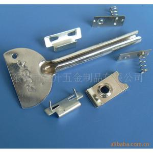 Stainless Steel Metal Stamping Parts Spring Flat 15x49mm Zinc Plated Customizable <b>Hardware</b> Components YS-091512 - Product Image 1