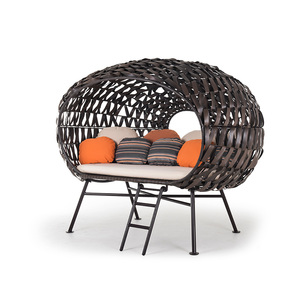 Mugao 2025 phong cách mới chim tổ hình dạng mây vườn đi văng phong cách ngoài trời Sun <span class=keywords><strong>Lounger</strong></span> - Product Image 2